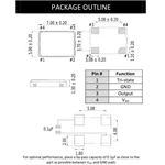 卡迪納爾晶振,CC065S晶振,CC065LZ-A2B245-26.000TS晶振