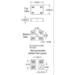 FOX超小型晶振,FC0BSECGM56.0-T3,FX1612B石英水晶振動(dòng)子